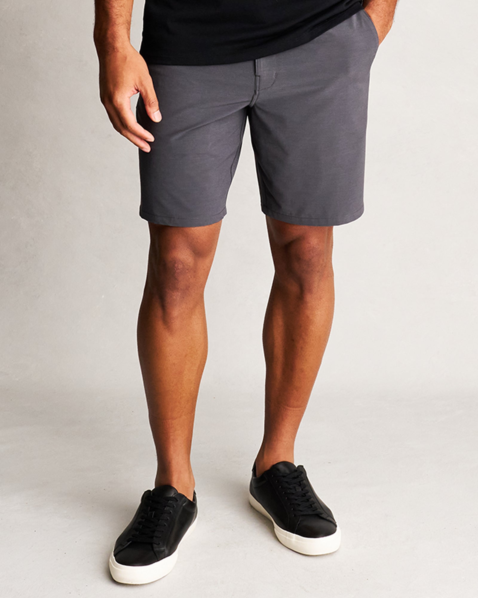 【BAON】[BAON] Mosulin Pigment Banding Short Pants Garment-Dyed Short in Khaki AP Twill | Shop Sid Mashburn